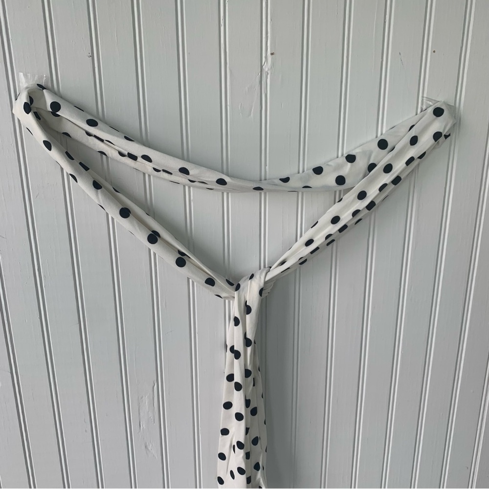 DOUBL JU (M) Polka Dot Maxi Dress - Black and White - Picture 5 of 6
